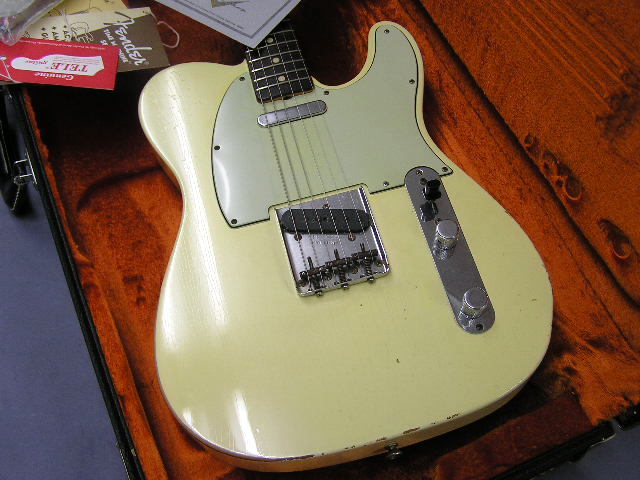 Fender Custom Shop 1963 Telecaster Relic / Vintage White – 神戸