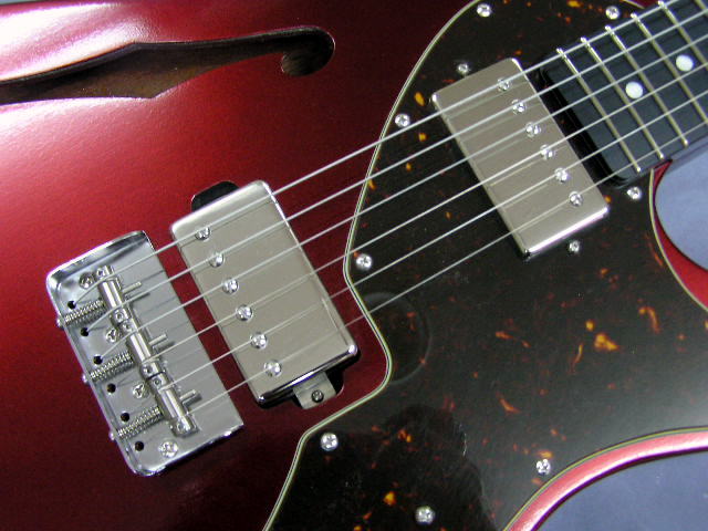 K.Nyui Custom Guitars KNTE THINLINE / Dark Candy Apple Red – 神戸 